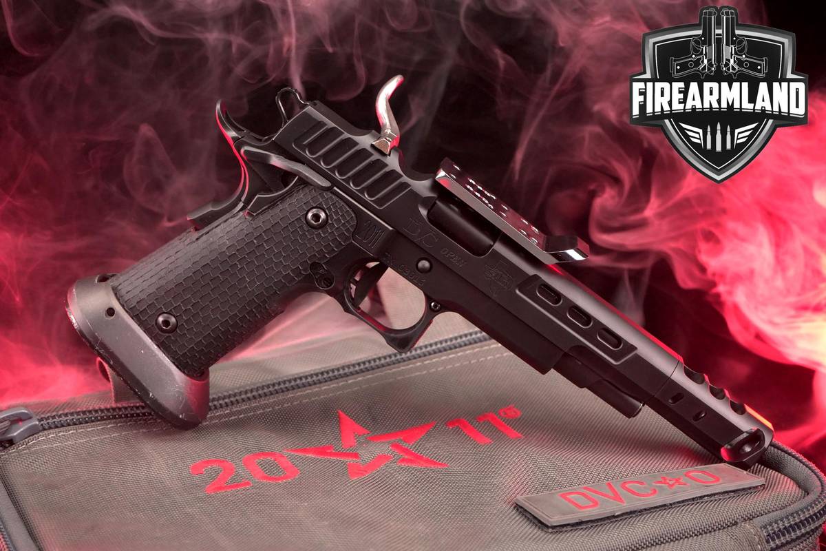 STI 2011 DVC Open (Staccato) 9mm 1911 5" DLC/Hard Chrome Competition Pistol