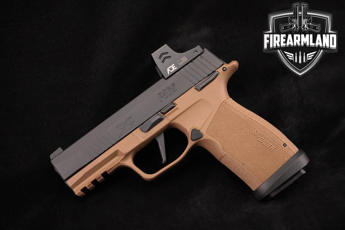 Sig Sauer P365XL X-Series 9mm 3.7" 365 XL Two-Tone Black & FDE +APOLLO RDS