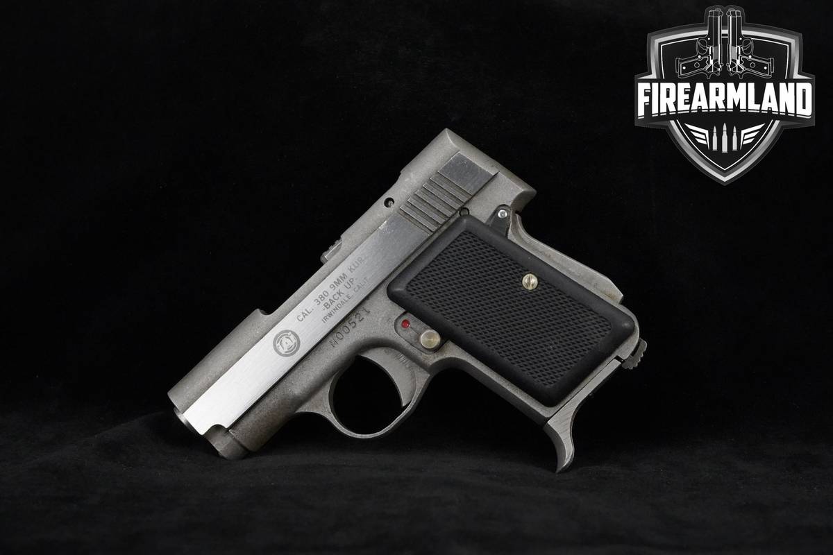 IAI Back Up AMT 380ACP 2.5" Stainless Steel IAI Back-Up +2 MAGS & ORIG BOX