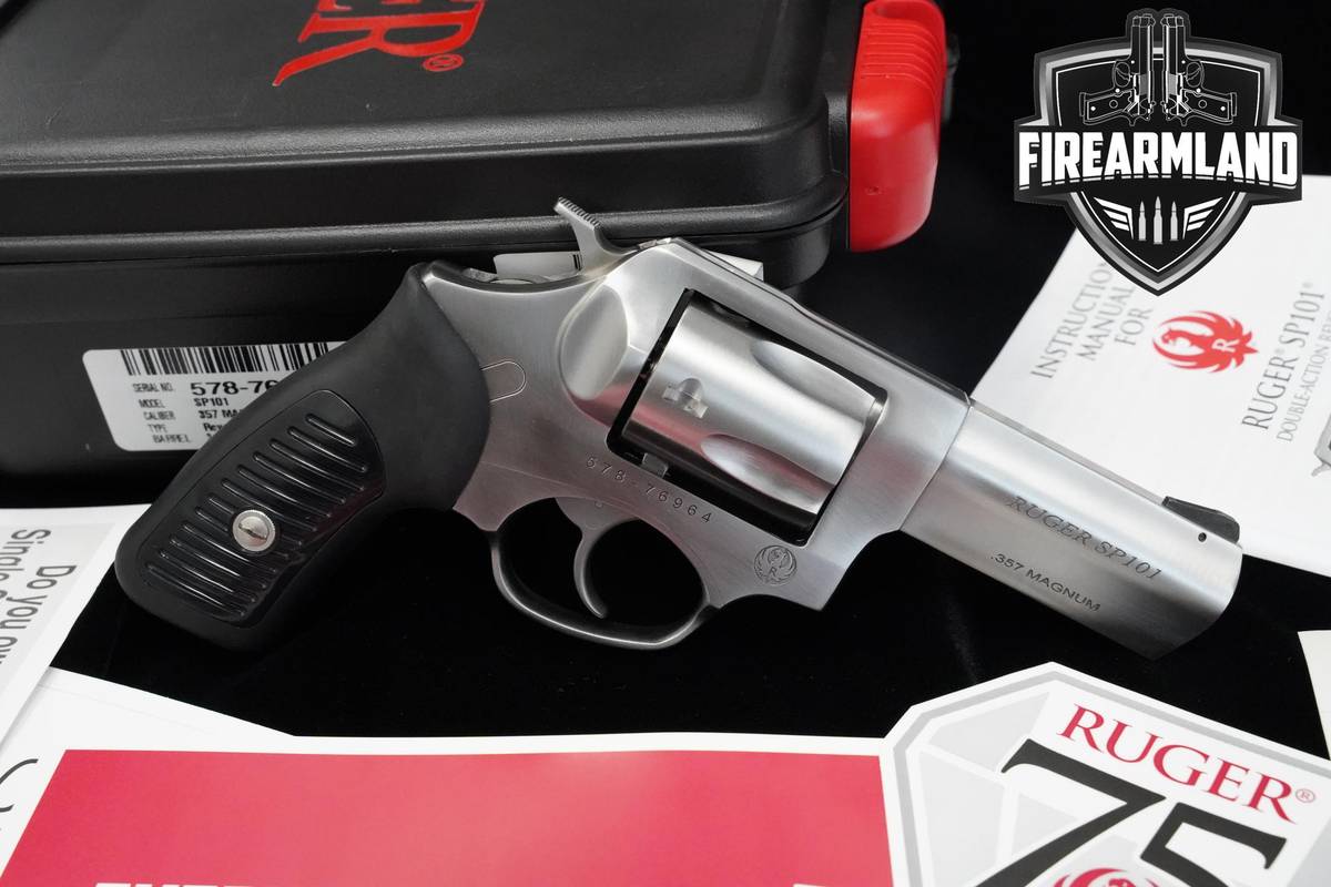 Ruger SP101 357 Magnum 3.06" Stainless Steel Ruger-SP101 SP-101 +ORIG CASE