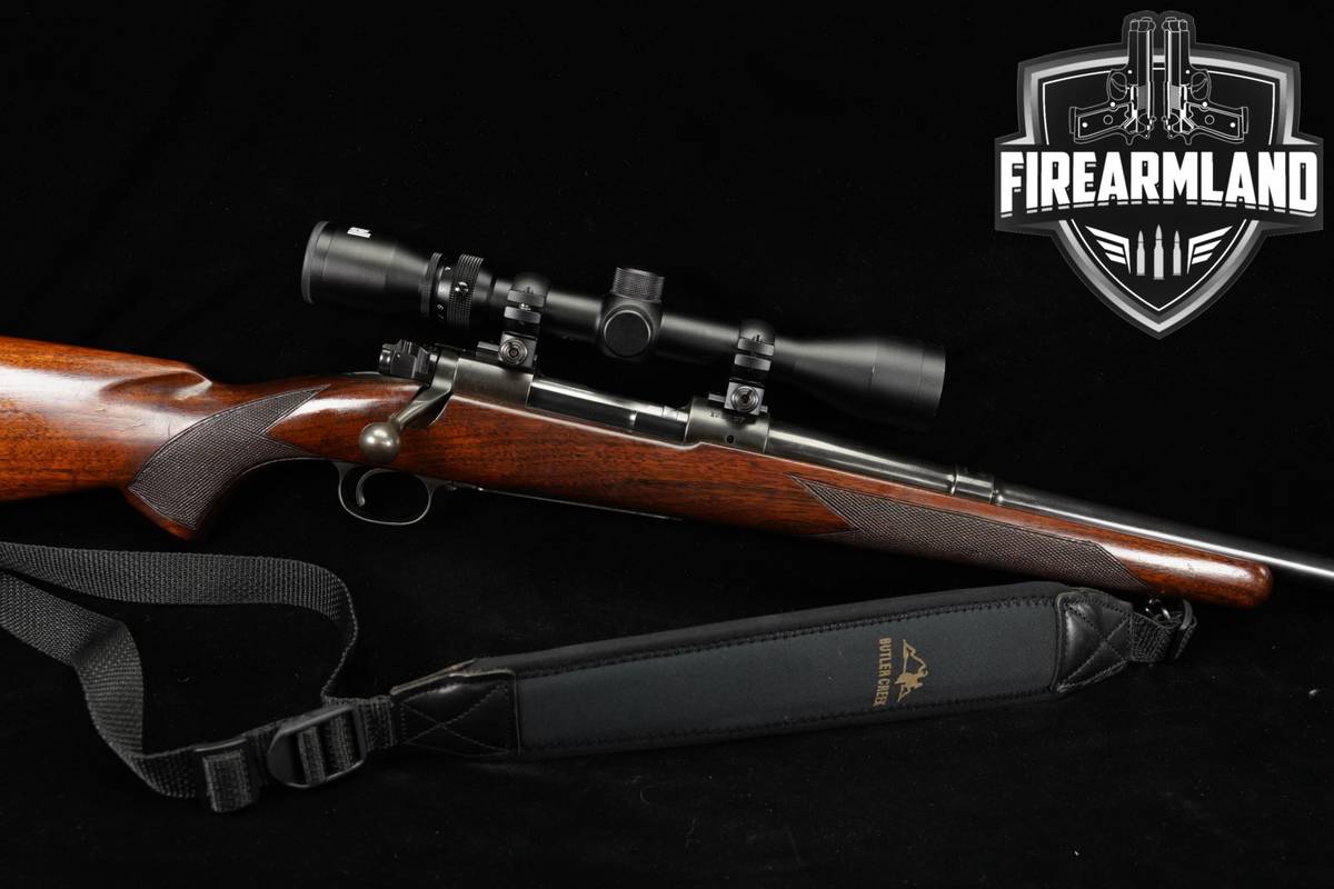 1949 Winchester Model 70 Standard Rifle, Pre-64 30-06 M70 +BUSHNELL SCOPE