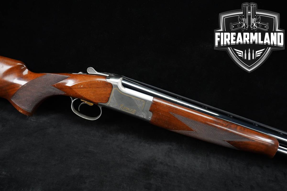 Browning Citori Ultra XS 12-Gauge 28" Silver & Walnut Factory-Engraved O/U