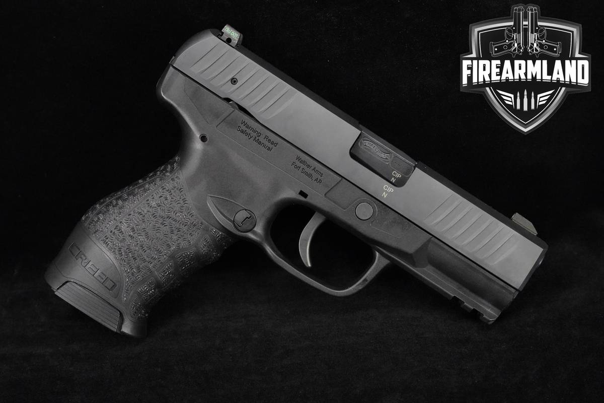 Walther Creed 9mm 4" Walther-Creed +4 MAGS & ORIG CASE