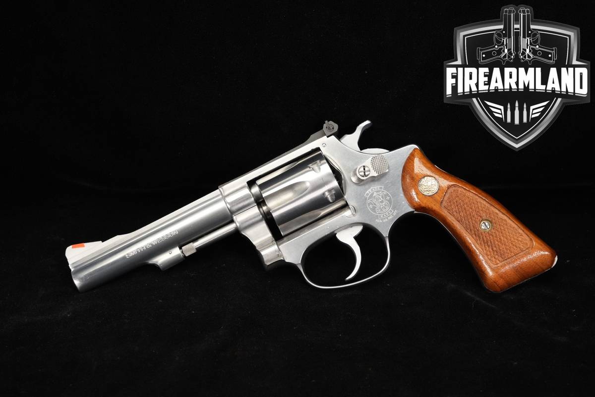 1983 Smith & Wesson Model 651 Kit Gun S&W 22 WMR 4" Satin Stainless DA/SA
