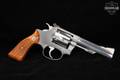 1983 Smith & Wesson (S&W) Model 651 Kit Gun .22 WMR Satin Stainless in Fair Condition Image 3