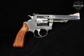 1983 Smith & Wesson (S&W) Model 651 Kit Gun .22 WMR Satin Stainless in Fair Condition Image 4
