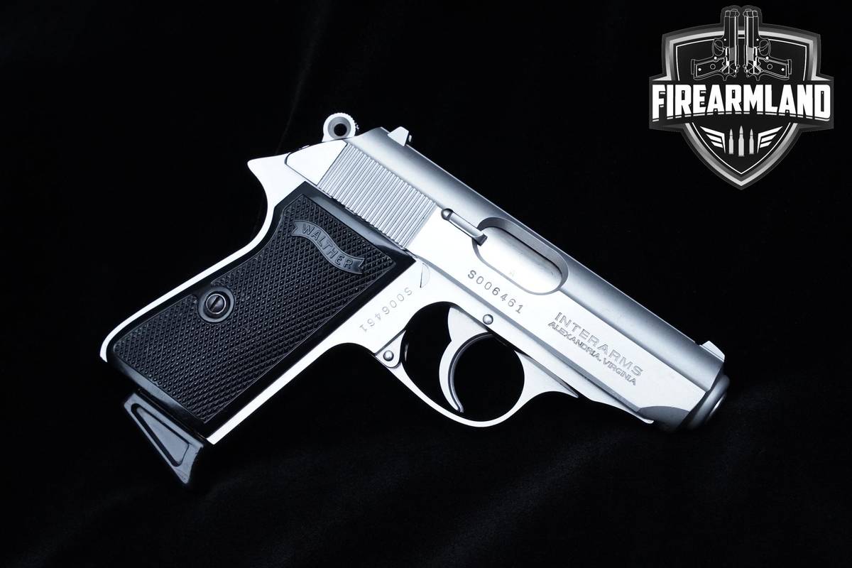1983 Walther PPK/s 380 ACP 3.3" Stainless Steel PPK/s Walther +2 MAGS