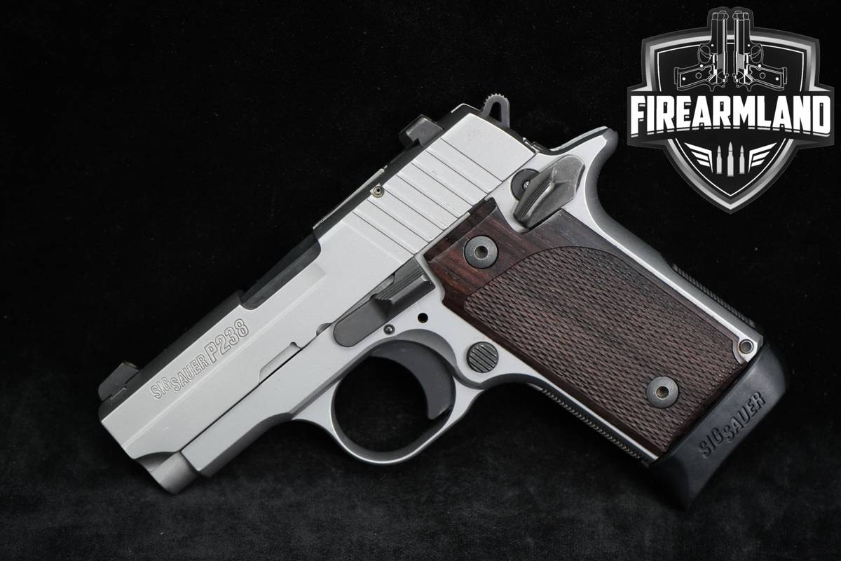 Sig Sauer P238 HD CA 380 ACP 1911 Micro 2.7" +3 MAGS & ORIG CASE