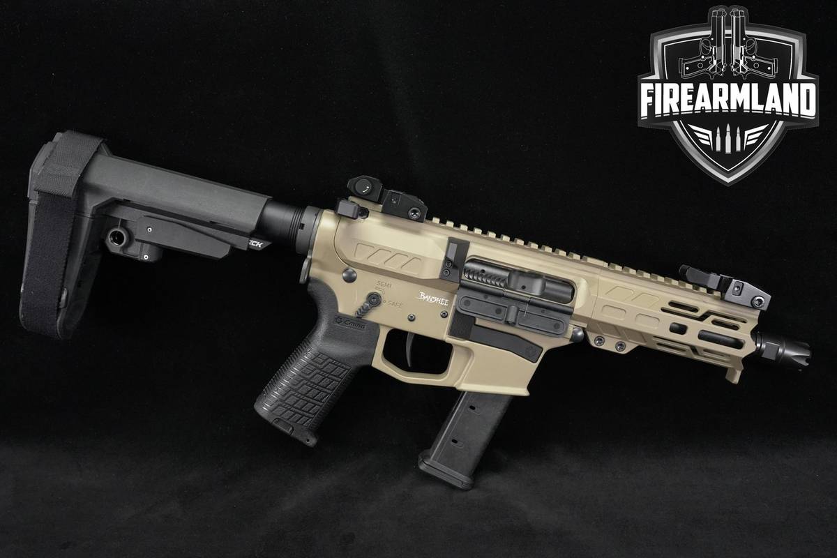CMMG Banshee MkGs 300 Series 9mm AR-9 AR9 5" FDE PCC PDW +3 MAGS