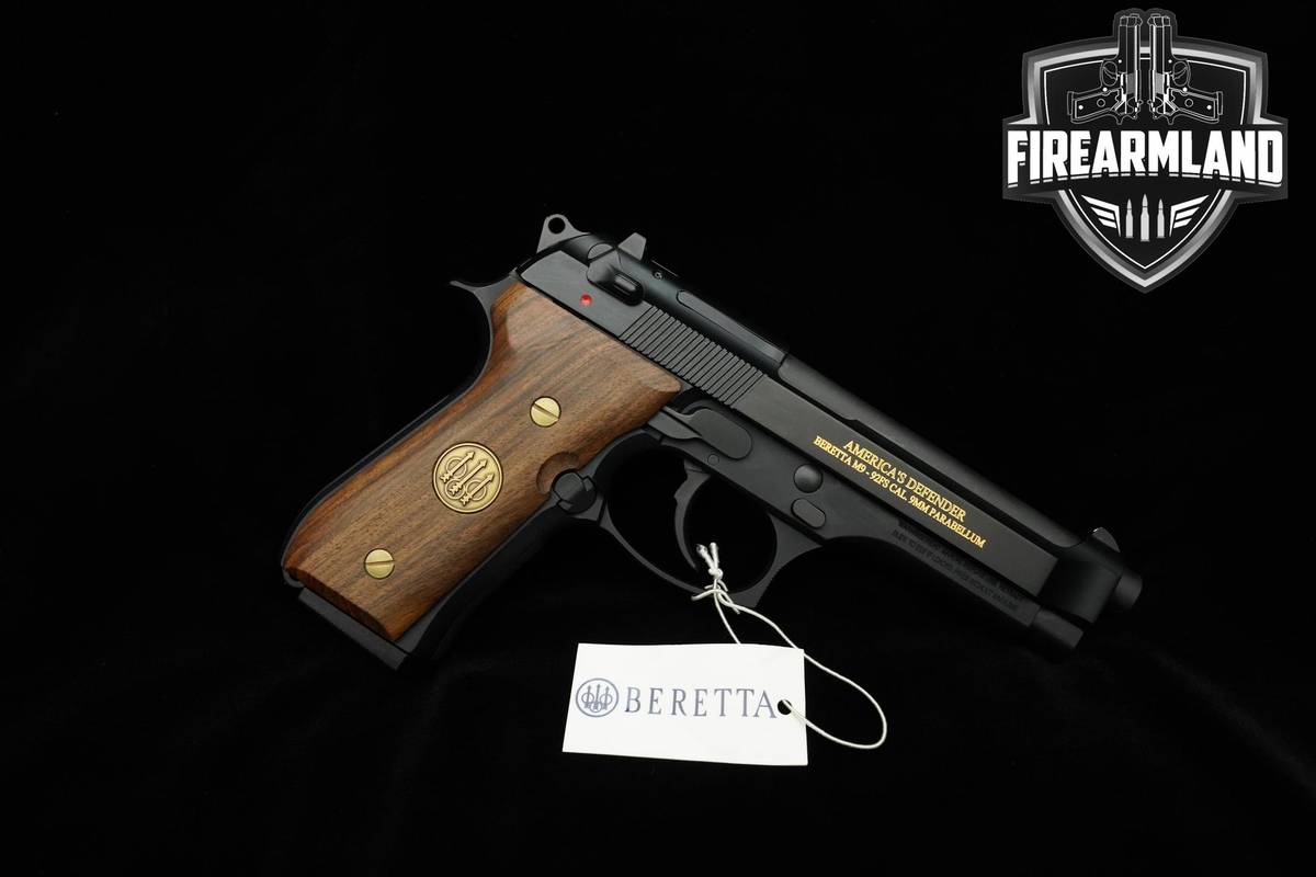 LIMITED Beretta M9 America's Defender 9mm 4.9" M9 Beretta 92FS DA/SA