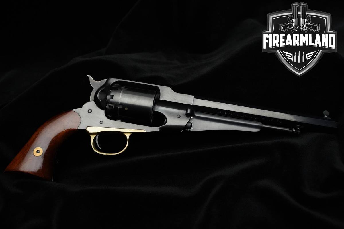 Armi San Marco 1858 Remington 44 BPM 8" Blued Italy Octagonal Model-1858