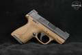 Smith & Wesson (S&W) M&P9 Shield 9mm Luger Black/FDE in Very Good Condition Image 3