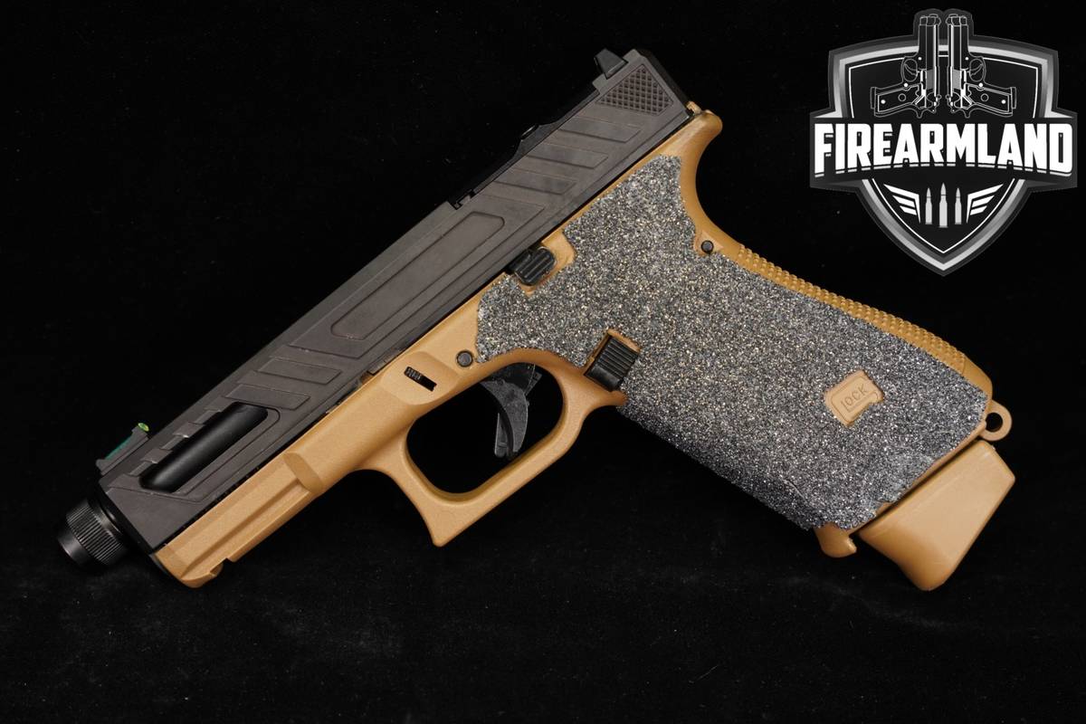 Glock 19X Gen5 Optics-Ready G19X Gen 5 9mm 4.5 Two-Tone Black & FDE