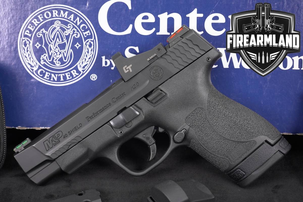 Smith & Wesson M&P 40 Shield Performance Center M2.0 S&W M&P40 +CT RED DOT