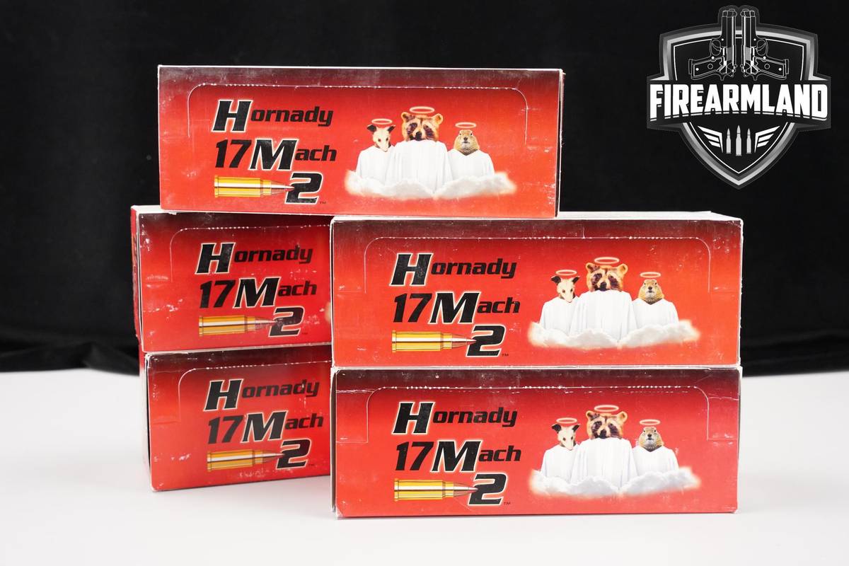 2500 RDS! 17 Mach 2 Ammo