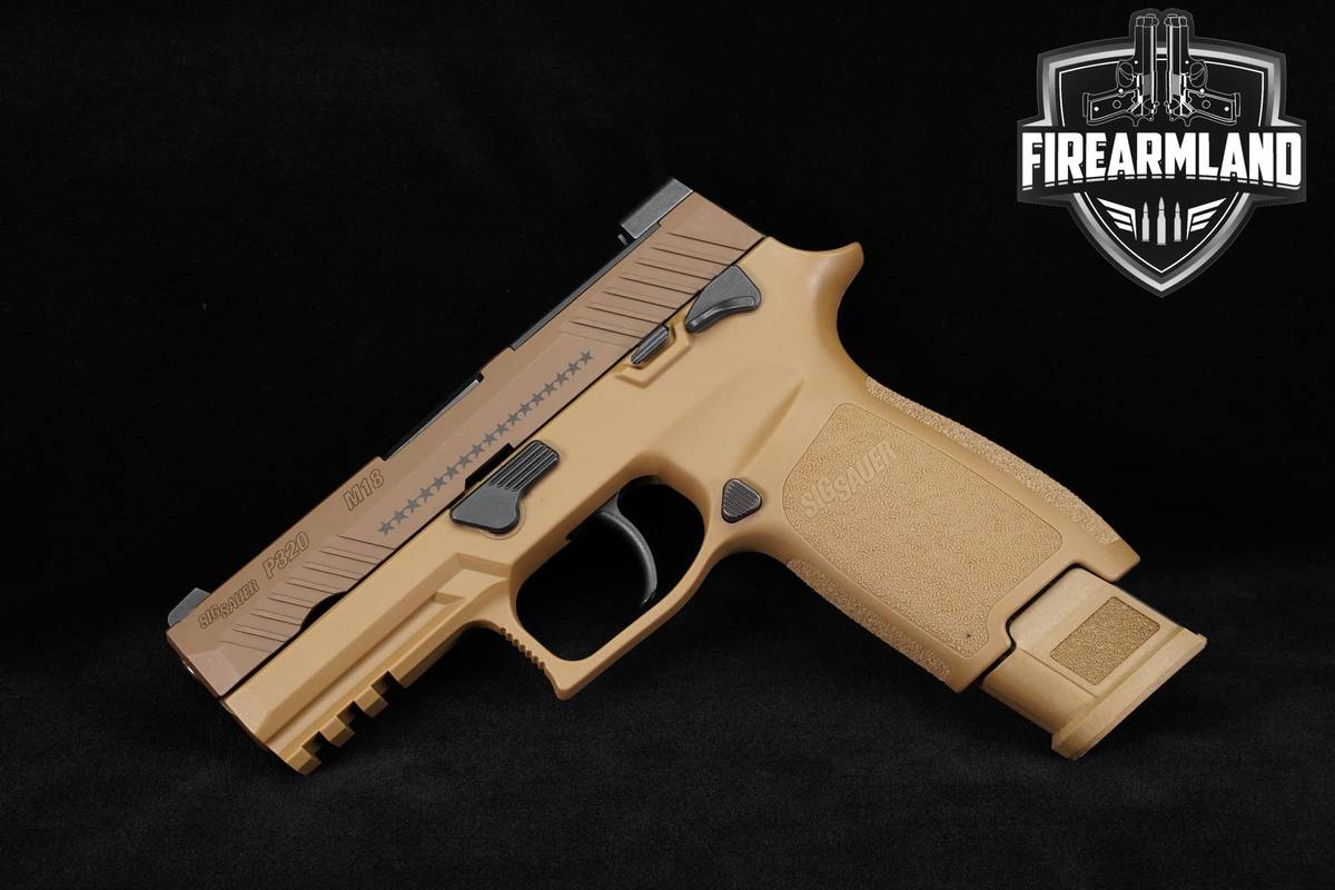 Sig Sauer P320 M18 Special Engraved 9mm P 320 M 18 +3 MAGS & ORIG CASE