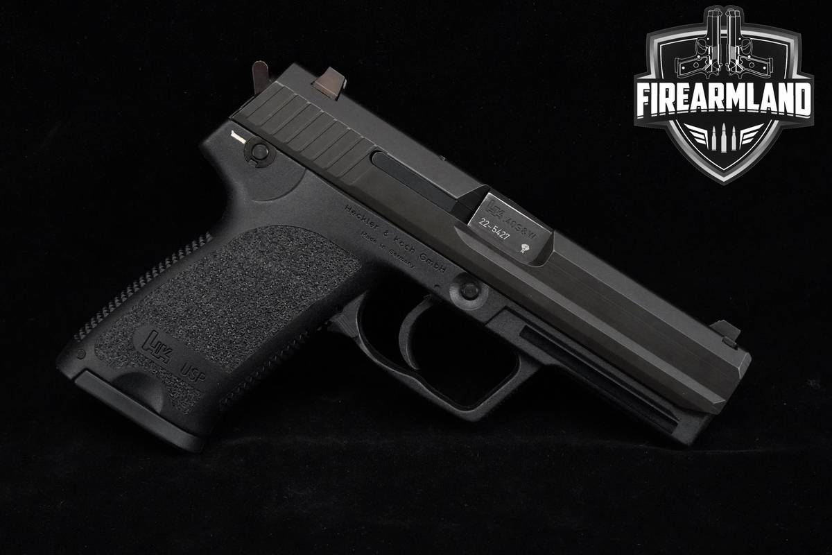 FIRST YEAR! 1993 Heckler & Koch H&K USP40 V1 40 S&W HK-USP +2 MAGS & CASE
