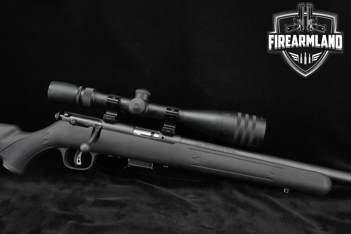 Savage Arms Model 93R17 17 HMR 20.75" Savage 93R17 93R-17 +OPTIC