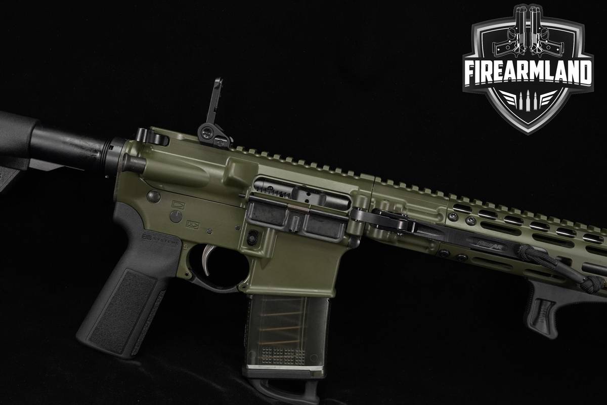 FoldAR FLDR15 223 Wylde AR-15 AR15 Pistol 9" Gas-Piston +6 MAGS & BAG