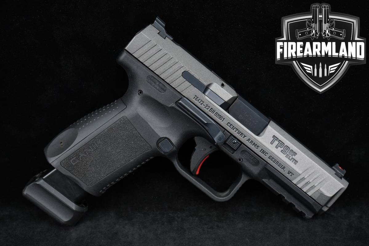 MATCH GRADE! Canik TP9 SF Elite 9mm 4.19" Tungsten +3 MAGS & ORIG CASE