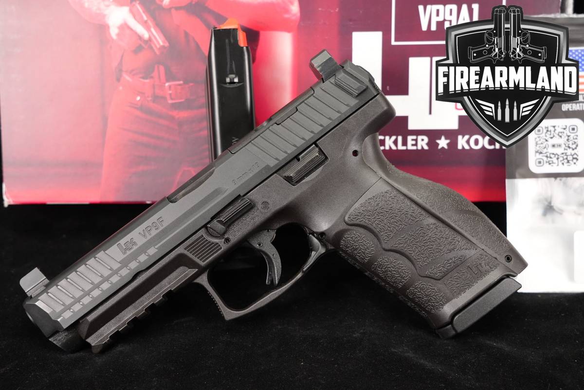 Heckler & Koch VP9 A1 F Optics-Ready 9mm H&K VP 9 +2 MAGS & ORIG BOX