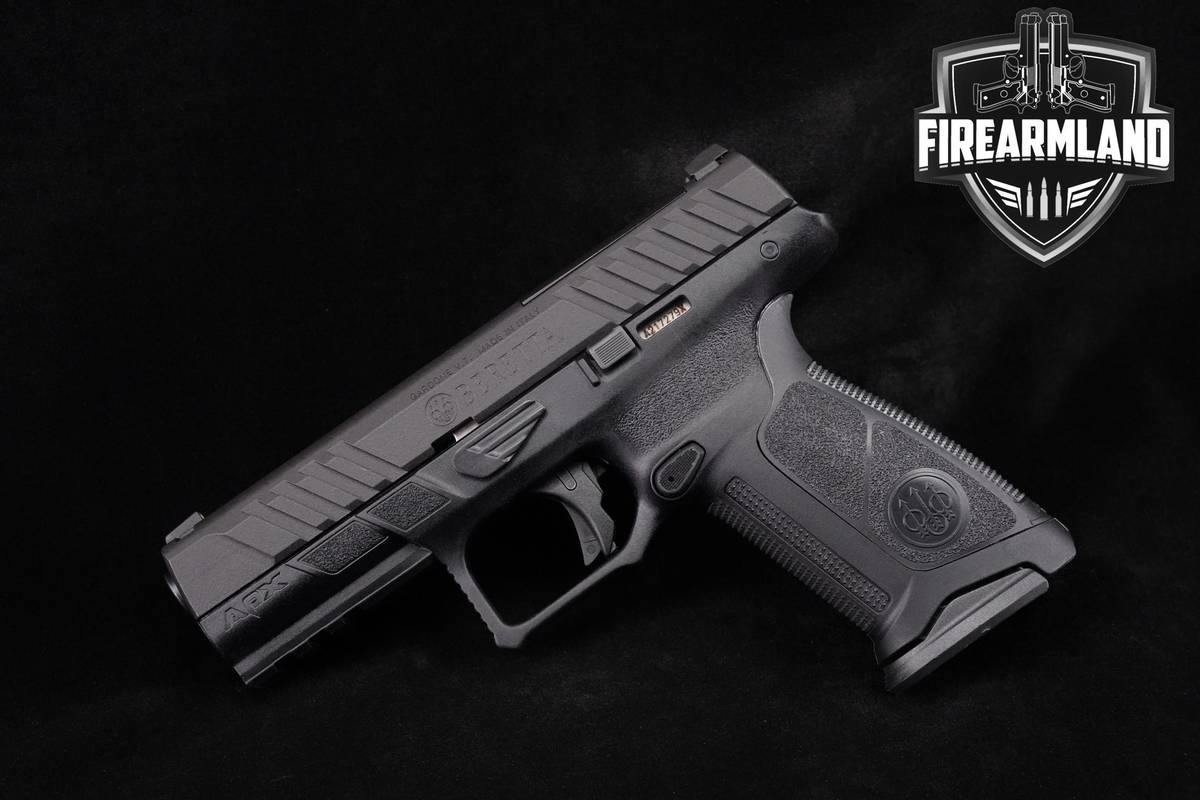 Beretta APX A1 Full Size 9mm 4.21" Optic-Ready +2 MAGS & ORIG CASE