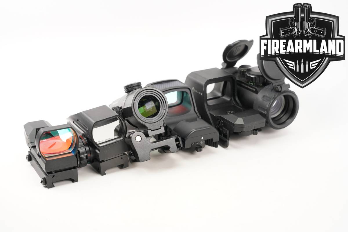FIVE RED DOT SIGHT LOT 5 Pack UTG Sightmark NcSTAR Tacticon RDS