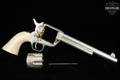 Cimarron Firearms Model P Black Powder Frame .45 Colt Nickel in Good Condition Image 2
