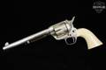 Cimarron Firearms Model P Black Powder Frame .45 Colt Nickel in Good Condition Image 5