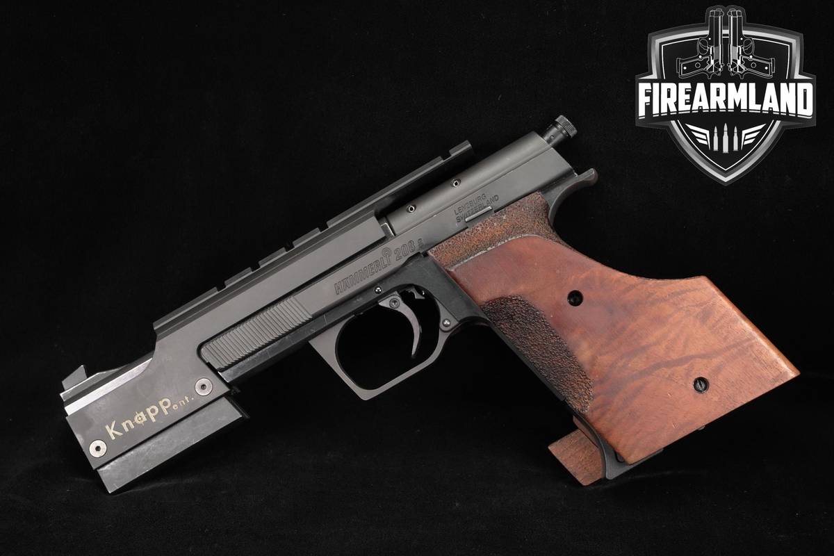 Hammerli 208S Standard Pistol 22LR 6" Blued +2 MAGS & ORIG BOX