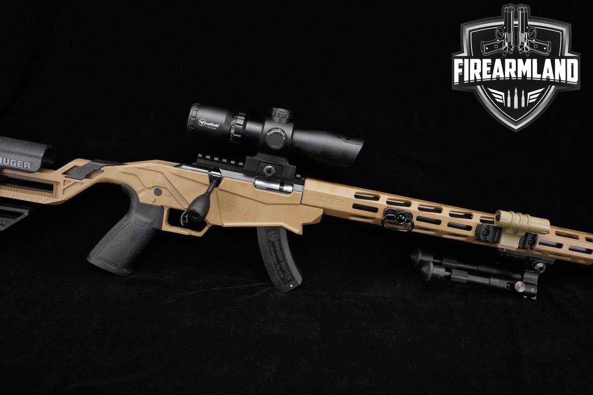 Ruger Precision Davidson's EXCLUSIVE 22LR 18" FDE Ruger-Precision Rimfire