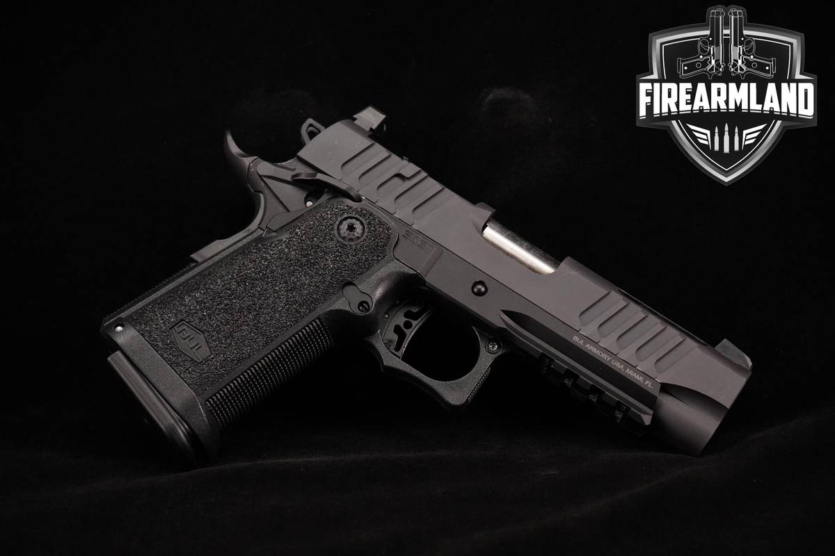 Bull Armory SAS II EDC Pro 9mm 1911 4.25" +ORIG BOX