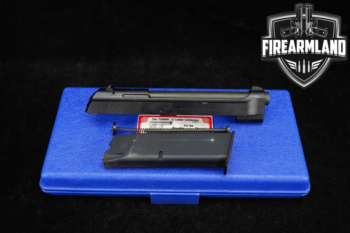 Ciener, INC Conversion Kit Beretta 98FS .22 LR Slides 98-FS +ORIG CASE
