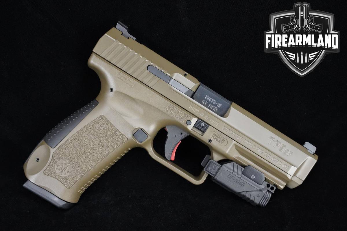 Canik TP9SF 9mm 4.46" Desert Brown Canik TP9-SF Canik-TP9SF +ORIG CASE