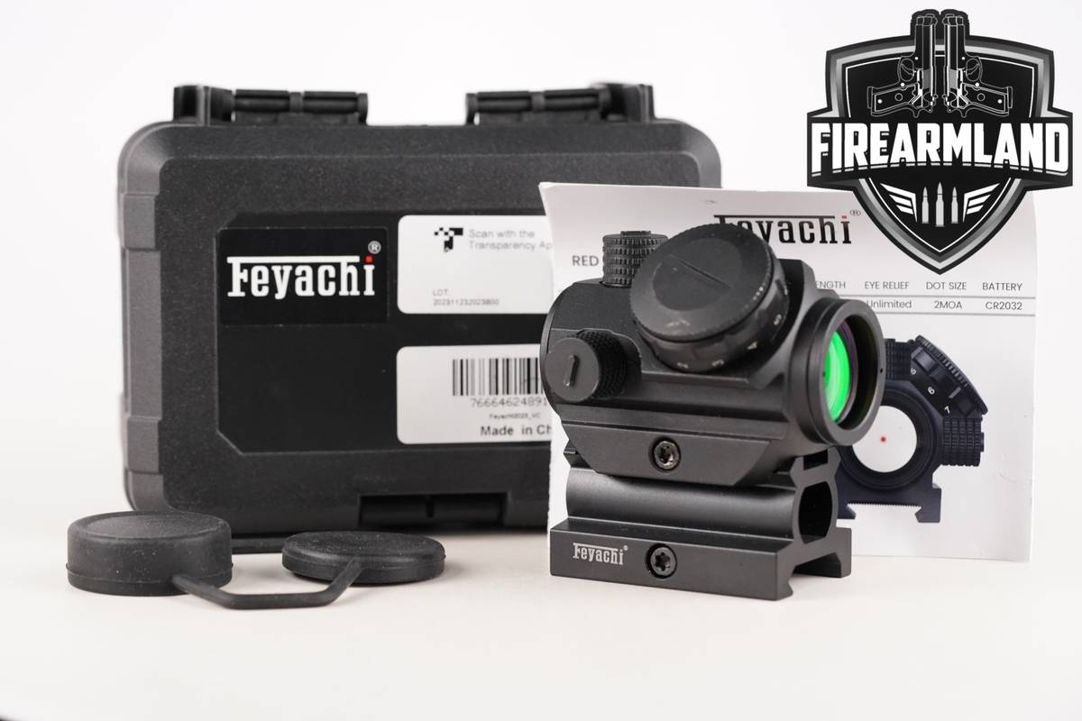 Feyachi RDS-22 2 MOA Red Dot Sight RDS22 +ORIG CASE