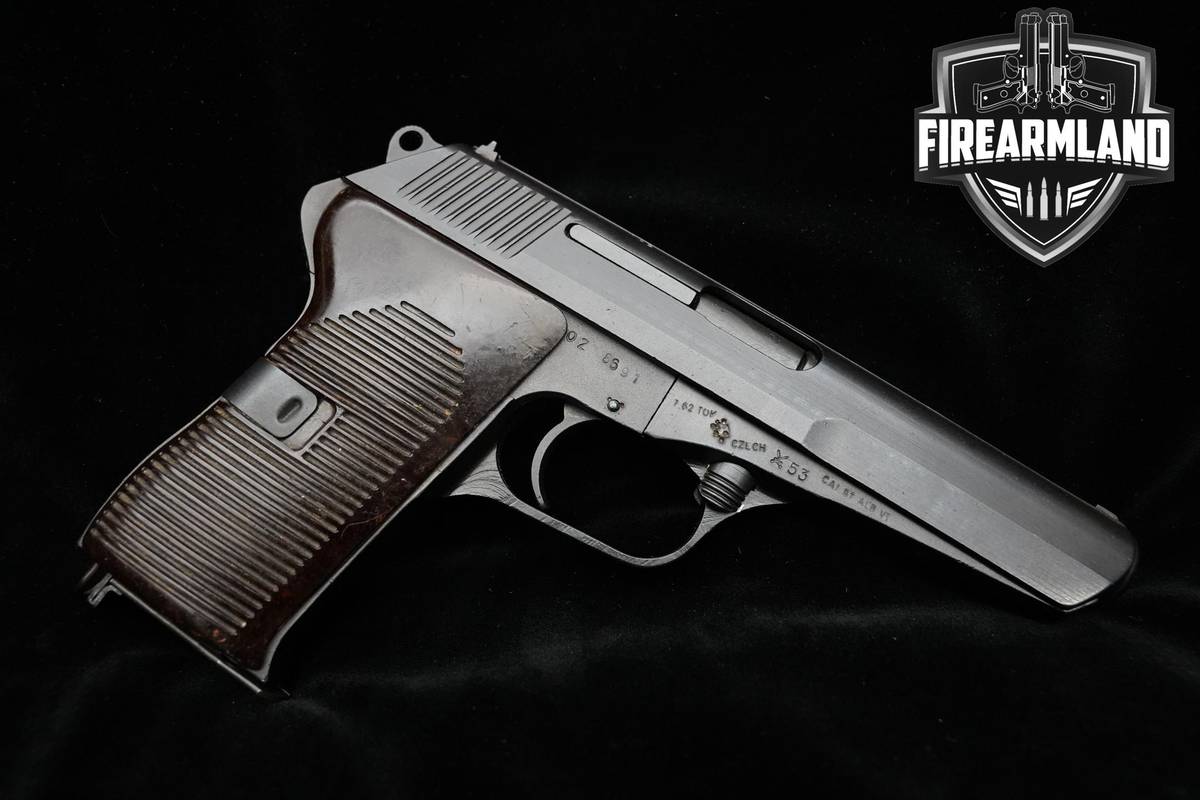 1953 Zbrojovka Brno CZ 52 7.62X25mm Tokarev 4.5 Blued 52 CZ +2 MAGS