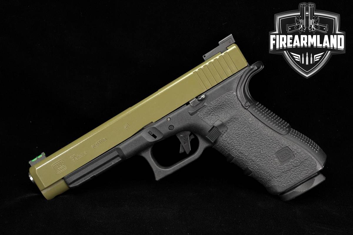 Glock 35 G35 Gen4 40 S&W 5.31 OD Green +3 MAGS