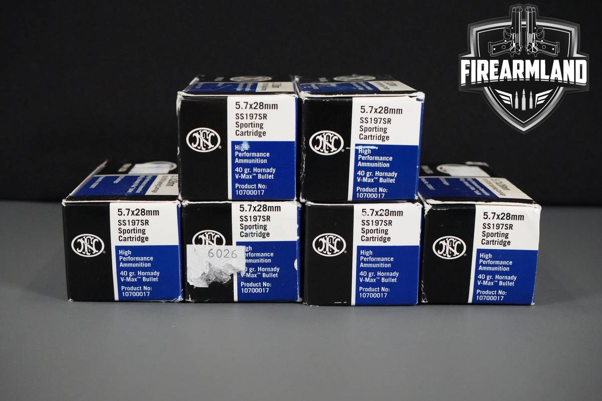 5.7x28mm Ammo 5.7x28mm Ammunition 300 ROUNDS