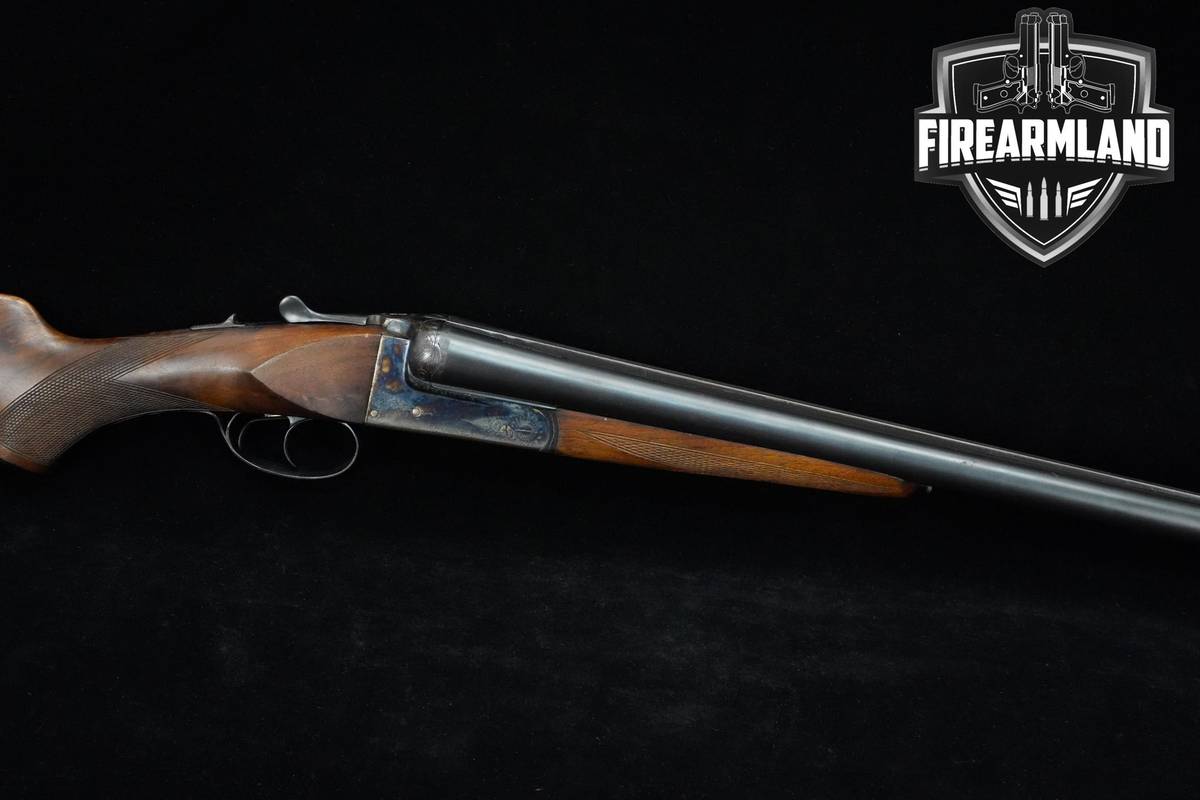 1970 Fábrica de Armas Habicht Custom Side-by-Side 12-Gauge 28" SXS 12GA