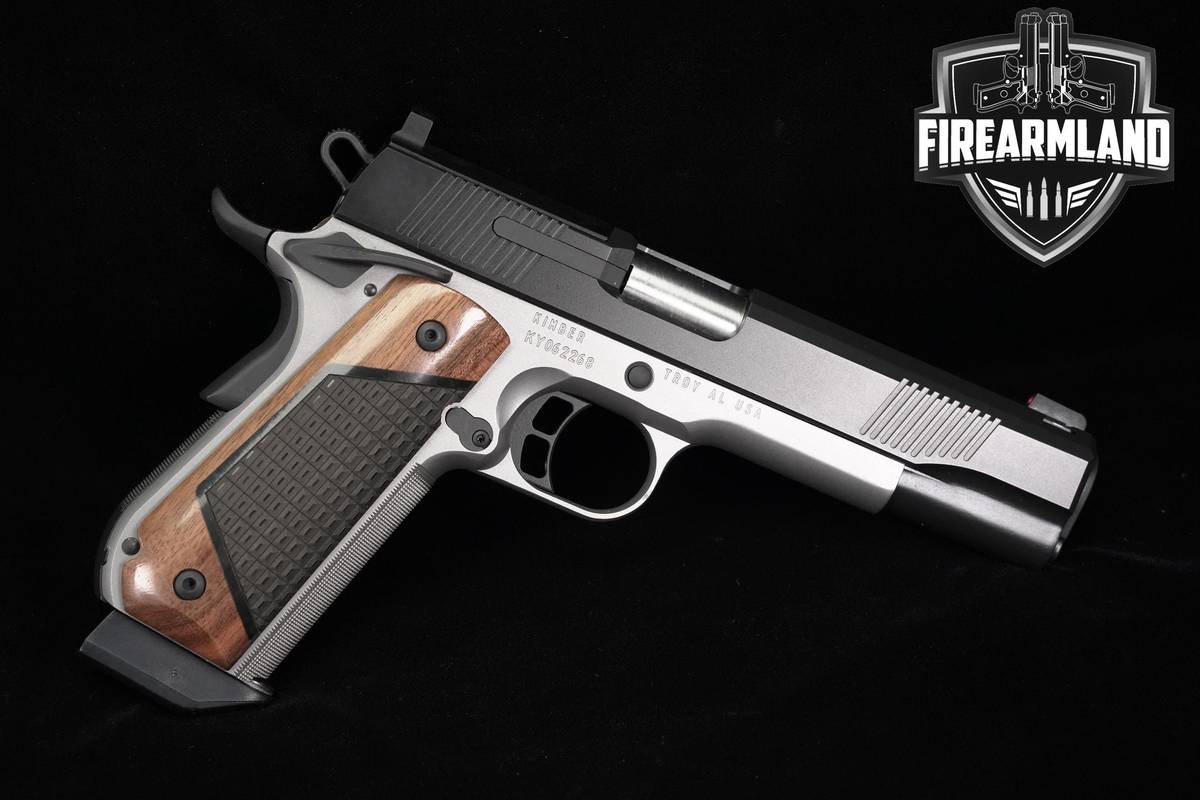 OPTICS READY Kimber NG 1911 9mm 5" Two-Tone Black & Stainless