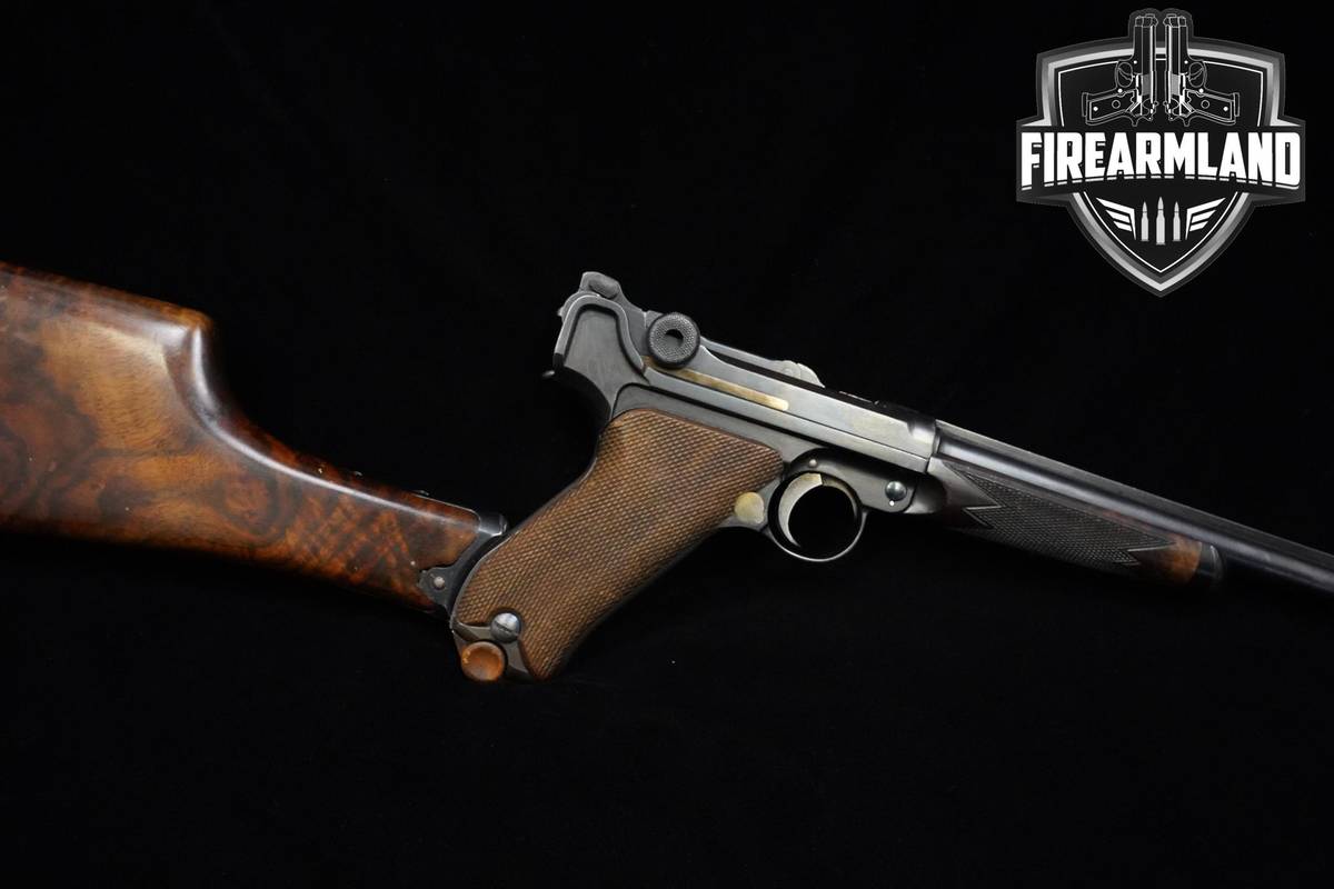 RARE! 1920s DWM American Eagle Luger CARBINE .30-Luger 11.5" DWM P.08 P-08