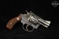 1959-1961 Smith & Wesson (S&W) Model 34 Kit Gun, no-dash .22 LR Nickel in Fair Condition Image 2