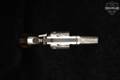 1959-1961 Smith & Wesson (S&W) Model 34 Kit Gun, no-dash .22 LR Nickel in Fair Condition Image 5