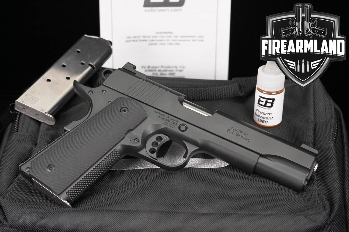 DESIRED Ed Brown Special Forces 45 ACP 1911 Gen 4 +2 MAGS & ORIG CASE