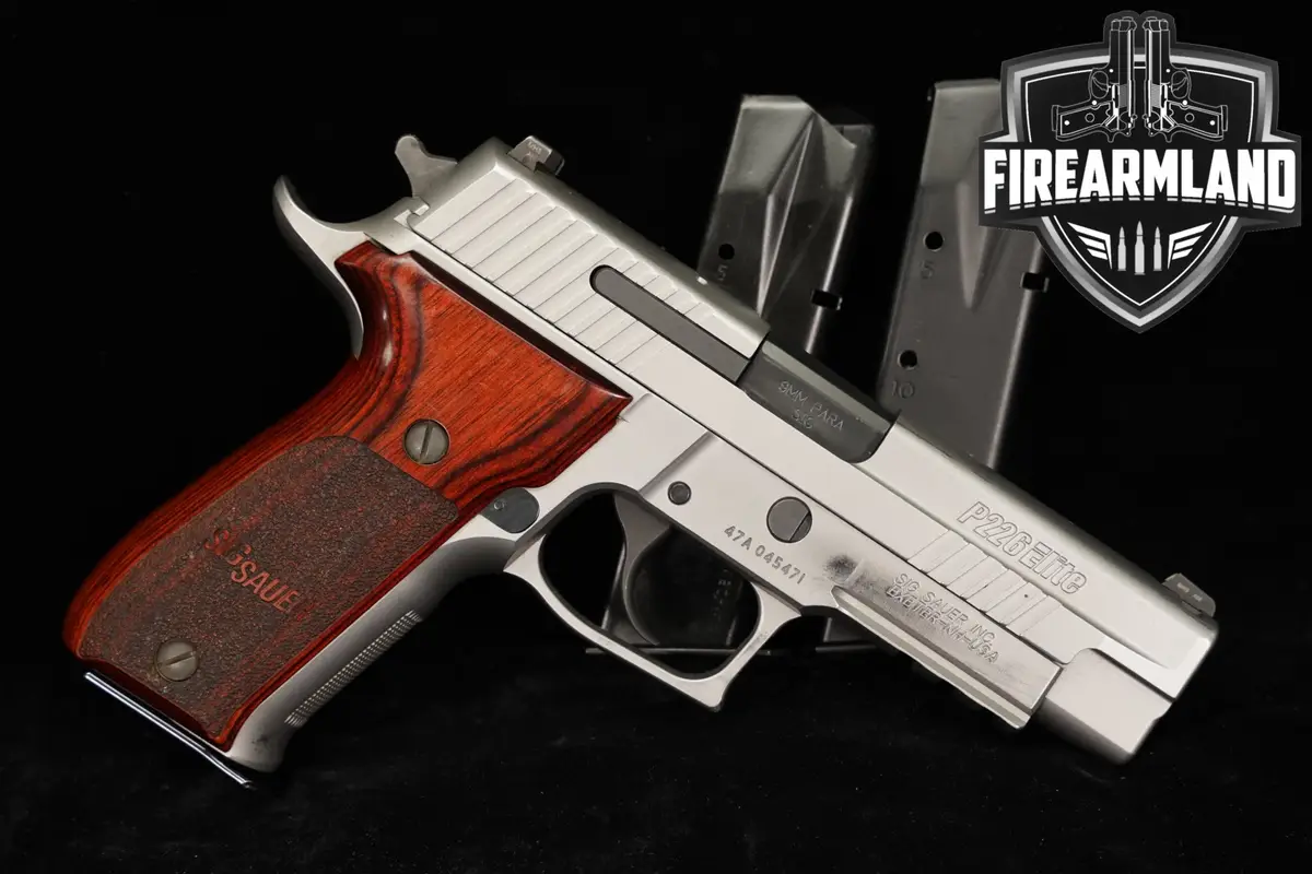Sig Sauer P226 Elite 9mm 4.4 Stainless P-226 +3 MAGS