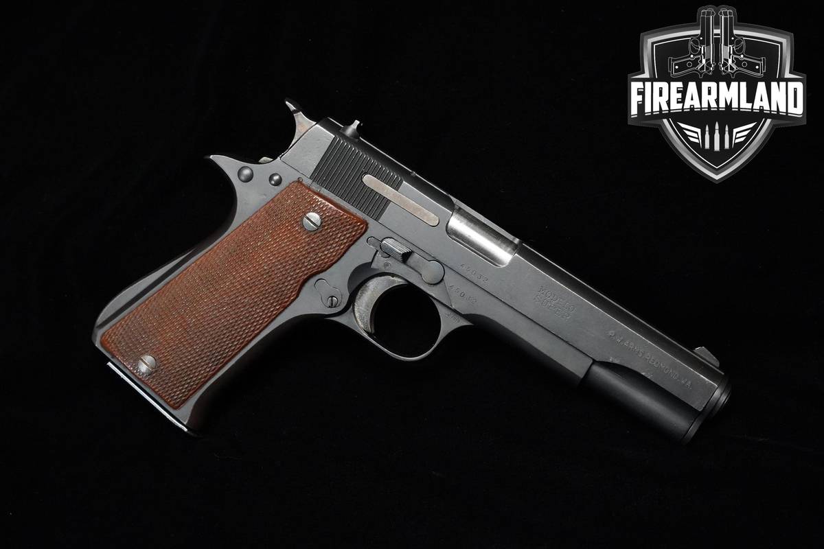 1970 Star Modelo Super B 9mm 1911 4.8" Blued Star-Modelo Super +2 MAGS