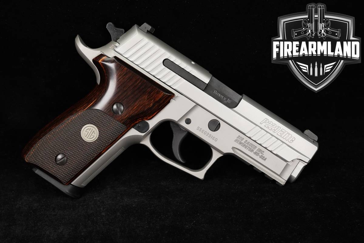 DESIRED Sig Sauer P229 Elite 9mm 3.9" Silver P 229 DA/SA