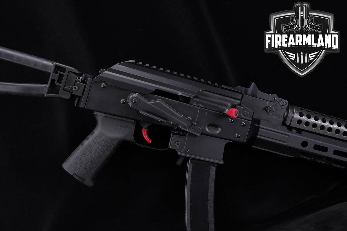 Palmetto State Armory (PSA) AK-V 9mm 9.5" AK-Pistol SLR-Rail +BRACE