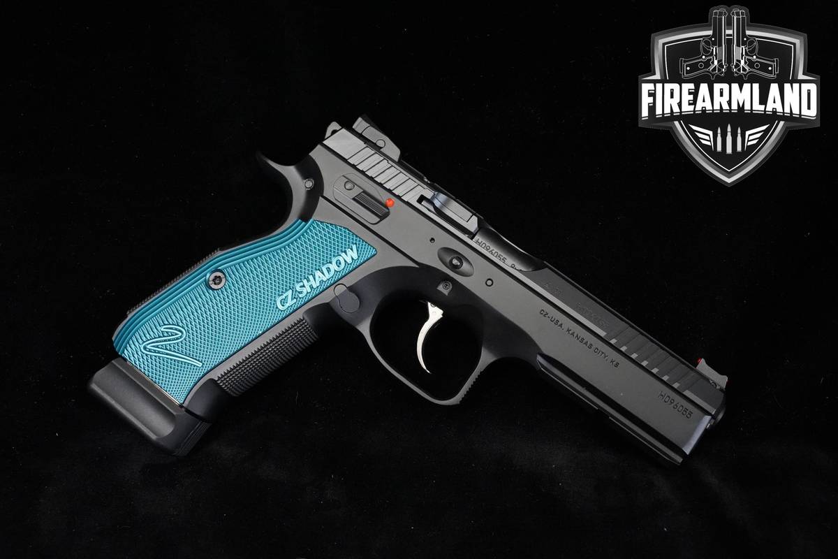 CZ Shadow 2 Optics Ready 9mm 4.89" Black Polycoat CZ CZ75 3MAGS & ORIG CASE