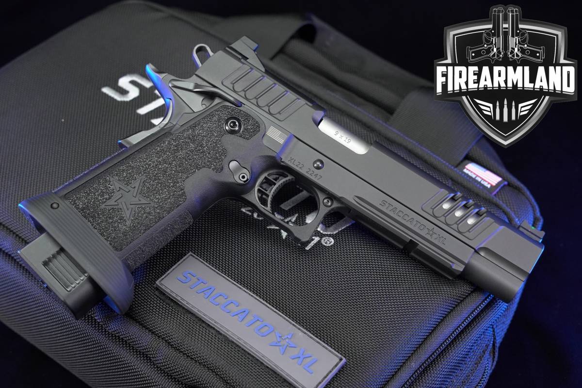Staccato STI XL Optic-Ready (DPO) 9mm 1911 5.4" 2011 +3 MAGS & ORIG CASE